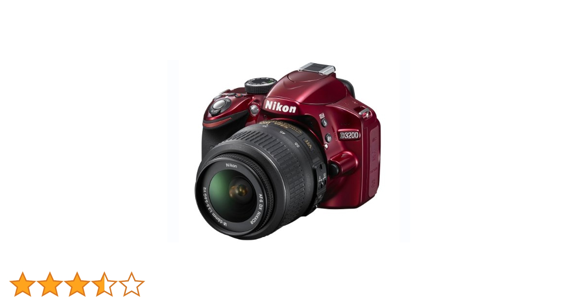 Nikon ニコン D3200 デジタル一眼レフカメラ レッド Amazon | Nikon デジタル一眼レフカメラ D3200 ボディー レッド